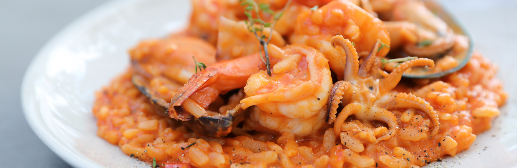 risotto alla pescatora